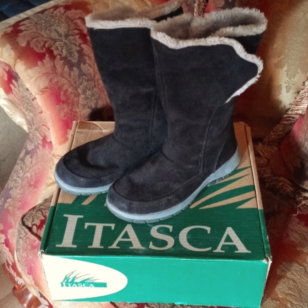 Itasca Black Boots womens size 7